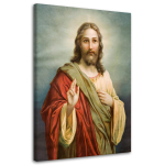 Drobės spaudinys, Jėzus Kristus 40x60 įvairiaspalvis