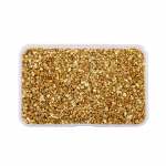 30/50/80 g / dėžutės spalvos smulkinto stiklo akmenų dervos užpildas, skirtas pasidaryk pats epoksidinės dervos formos netaisyklingam kri&scaron;toliniam nagų dailės dekoravimui papuo&scaron;alų gamybai 80g