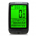 Lixada belaidis dviračių kompiuteris Dviračio spidometras Odometras su LED ap&scaron;vietimu BKV-1502