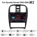 Android WIFI, skirtas Hyundai Sonata 2003-2009 su mygtuku rankenėle Automobilio radijas Multimedijos vaizdo grotuvas 2 din GPS Autoraido 1+16GB