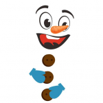 Tualeto lipdukas Sniego senelis animacinis filmas &bdquo;pasidaryk pats&ldquo; lipnus, puikus lipnumas, neslystantis Kalėdinis vandeniui atsparus sieninis tualetas miegamojo &scaron;aldytuvas Snowman