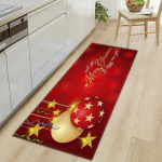 Kalėdų virtuvės kilimėliai namų koridorius įėjimo durų kilimėliai svetainė miegamasis kambario apdaila kilimas vonios kilimėliai 40x120cm