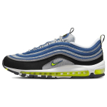 Nike Air Max 97 OG Atlantic Blue Vyri&scaron;ki sportbačiai Voltage-Yellow Metallic-Silver Black DM0028-400 43 gray