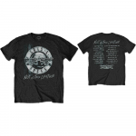 Guns N Roses Unisex mar&scaron;kinėliai Not In This Lifetime Tour Black MeD S