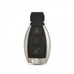 2/3/4 mygtukų nuotolinio valdymo raktų dėklas, skirtas Mercedes Benz W203 W204 W205 W210 W211 W212 W221 W222 automobiliui 2 Buttons