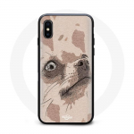 Coque Iphone XS max dessin chien chihuahua