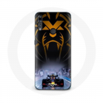 Coque pour Huawei p30 Formule 1 Sebastian Vettel Pilote automobile F1 Noir
