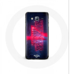 Coque pour Samsung Galaxy J5 2016 Stranger Things Logo Transparent Saison 4 Bande annonce 2022