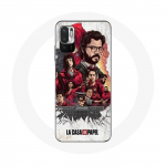 Coque pour Xiaomi Redmi Note 10T 5G La Casa De Papel affiche art