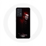 Coque pour Samsung Galaxy A13 5G Lucifer S&eacute;rie fond noir