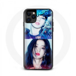 Coque pour Iphone 12 Blackpink Groupe K-pop Filles Lisa et Jisoo Lovesick girls poster the album