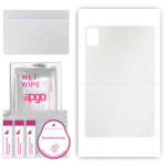 apgo Protective Skin Sticker for the back compatible with TCL Tab 11 WiFi, Wrap Film, Foil, Vinyl - Pattern Matte Transparent