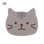 Neslystantis katės formos silikoninis puodelio kilimėlio laikiklis Kavos arbatos gėrimai Animacinių filmų padėkliukų kar&scaron;tų gėrimų stovas Virtuvės izoliuotas padėklas priedai 10x9cm