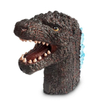 Bandi Soft Animal Real Sound Godzilla Finger Puppets, populiarūs žaislai Korėjoje gray