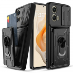 Karinis &scaron;arvų laikiklio dėklas, skirtas Motorola Moto Edge 50 Pro Fusion 40 Neo G84 G54 4G Pro 4G 5G kortelės slankiojančios kameros žiedo stovo &scaron;arvų stovo dangtelis Moto G84 5G