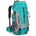 Lauko krep&scaron;ys 60 l žygių kuprinė vyrų, moterų stovyklavimo kuprinė, vandeniui atspari kuprinė alpinizmo laipiojimo dienos kuprinė lauko krep&scaron;iai