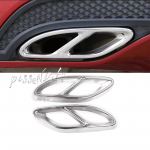 Skirta Mercedes Benz ABCE GLC GLE GLS Class W176 W246 W247 W205 W213 Coupe C207 X253 W166 C292 X166 automobilio i&scaron;metimo vamzdžio dangtelio apdaila