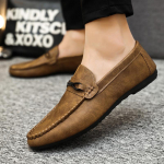 Loafers Vyri&scaron;ki kvėpuojantys vairavimo batai Vyri&scaron;ki vasariniai laisvalaikio odiniai batai Vyri&scaron;ki &bdquo;Tide&ldquo; Universalūs &bdquo;Lazy Tide&ldquo; batai 39