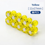 10 vnt. magnetinis smeigtukas Biuro smeigtukas Stiprus neodimio kūgio magnetas Super &scaron;aldytuvo lipdukas Magnetinis smeigtukas