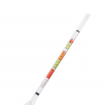 3 vnt./rinkinys trigubo skalės hidrometras naminio vyno, alaus, sidro alkoholio testavimui. 3 skalės hidrometras, vyno cukraus matuoklis, gravitacijos testas.