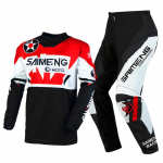 motokroso pavarų komplektas vaikams 4 5 6 7 8 9 10 11 12 13 metų Jaunimas vaikas Motociklas berniukas Mergaitė Jersey Pant Kits lenktyninis kostiumas Visureigis Enduro MX MTB M-22
