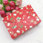 Zerong Ejewelry 10 vnt. kalėdinė dovanų pakavimo dėžutė popierinė balta papuo&scaron;alų pakuotė &scaron;okolado vakarėlio reikmenys dekoracija 10BOX