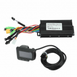 Elektrinio dviračio valdiklio rinkinys su LCD ekranu 24V 36V 48V 500W iki 750W 26A 3 režimų sinusinė banga