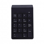 2.4G Belaidė Itin Plona Skaitinė Klaviatūra 18 Klavi&scaron;ų Su Mini USB Imtuvu Automatinio Miego Režimas Nauja Pro