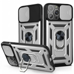 Stumdomos kameros objektyvo apsaugos &scaron;arvų dėklas, skirtas iPhone 15 13 14 Plus 11 12 Pro Max mini karinio lygio buferių žiedo dangtelis For iPhone 15 juoda