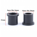 1~5 vnt. 16 mm tamsiai pilkos PVC vamzdžių jungtys, jungtys, akvariumo žuvų bakas, tiesi, tri&scaron;akė, alkūnė, mova, sodo PVC vamzdžio &bdquo;pasidaryk pats&ldquo; priedas 1Pc 16mm Dark Grey