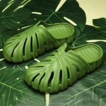 Monstera &Scaron;lepetės Vyrams Vasaros Moterims Lauko &Scaron;lepetės Eva Soft Forest Camping Trend Unisex Slides Paplūdimio Batai Namų &Scaron;lepetės 37-38