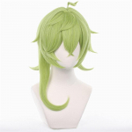 2 Stiliaus Collei Cosplay Perukas Auk&scaron;tos Kokybės Žaidimas Sumeru Collei Geltonai Žalias/Žalias Kar&scaron;čiui Atsparus Sintetinis Plaukas Anime Perukai + Peruko Kepuraitė One Size