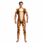 Gyvūno Leopardų ra&scaron;to Cosplay Kostiumas Helovino &Scaron;ventė Kaukės Kombinezonas Moterims Vyrams Bodysuits Persirengimas S