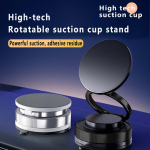 Vakuumas Stiprus Magnetinis Automobilio Telefono Laikiklis Sulankstomas Adsorbcinis Telefono Laikiklis Visiems I&scaron;maniesiems Telefonams ir Automobilio Modeliams 360&deg; Besisukantis Tinginio Laikiklis juoda