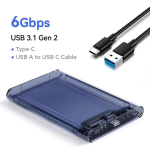 USB3.1 i&scaron;orinis HDD dėklas 2,5 colio kietojo disko korpusas 5Gbps perdavimo spartos kietojo disko dėklas i&scaron; USB į C tipo SATA HDD SSD saugojimo dėklas ne&scaron;iojamam kompiuteriui