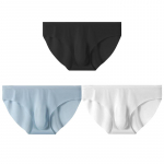 3D vyri&scaron;kos kelnaitės Ledinio &scaron;ilko vasaros Nauji itin ploni permatomi besiūliai seksualūs greitai džiūstantys madingi, kvėpuojantys vyri&scaron;ki apatiniai L įvairiaspalvis