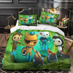 Oktonautų animacinis filmas Meilės vaikas Antklodės užvalkalų rinkinys HD Antklodės užvalkalas vaikams Pataliukai Patogalai Miegamojo dekoras Baby 120x150cm