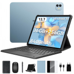 Blackview LINK 8 12,7 colio plan&scaron;etė Android 15 12 GB RAM 256 GB atminties, didelis ekranas Widevide L1, a&scaron;tuonių branduolių G100, 8400 mAh, 5G WiFi, 4G LTE, 18W 12GB+256GB mėlyna