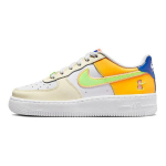 Nike Air Force 1 LV8 GS Player One - Lazeriniai Oranžiniai Vaikų Sportbačiai Balti Vaiduokli&scaron;kai Žali FB1838-131 35.5
