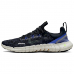 Nike Free Run 5.0 Next Nature Juodi Hyper Royal Vyri&scaron;ki sportbačiai Griaustinio Mėlynumo Daugiaspalviai DZ4848-001 38.5 black