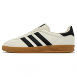 adidas Gazelle Indoor Kreminės Baltos su Guminiu Padu Unisex Sportbačiai Core-Black Sand IG3677 46