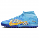 Kylian Mbapp&eacute; x Nike Zoom Mercurial Superfly 9 Academy TF Motivation Pack Vyri&scaron;ki sportbačiai Mėlyni Balti DO9347-400 42