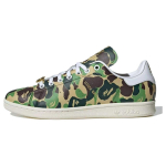 BAPE x adidas Stan Smith 30-ojo jubiliejaus - ABC kamufliažo unisex sportbačiai, daugiaspalviai, debesų baltumo, off-white IG8949 38⅔