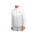 Nike Madingas universalus patogus &scaron;iltas liemenė su užtrauktuku vyri&scaron;ka liemenė balta pilka FB8202-077 L