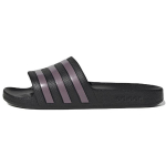 Adidas Adilette Aqua &Scaron;lepetės Patogios Tylios &Scaron;lepetės Moteri&scaron;kos &Scaron;lepetės Juodos Violetinės GX4279 38