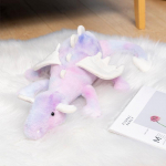 Interneto įžymybė drakono lėlė linksmas želė pliu&scaron;inis žaislas vaivoryk&scaron;tinis sniego drakono lėlė didelė pagalvė dovana 50cm（0.3kg）