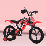 Patogus ir saugus vaiki&scaron;kas balansinis dviratis - 12/14/16 colių imitacinis motociklo dviratis vaikų ankstyvam važiavimo mokymui 12 inches raudona