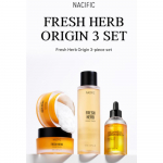 NACIFIC Fresh Herb Origin Odos priežiūros rinkinys (3 daiktai: Tonikas, serumas, kremas)