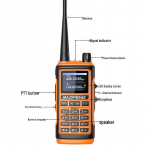 Baofeng UV9Rplus Didelės galios vandeniui atsparus jūrinis VHF radijas (CN versija) mėlyna
