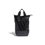 Adidas Originals Trefoil Gatvės Stilius Visas Spaudinys Sportinis Didelės Talpos Poliuretano Rankinė Kuprinė Unisex Kuprinė Juoda GD2604 Black